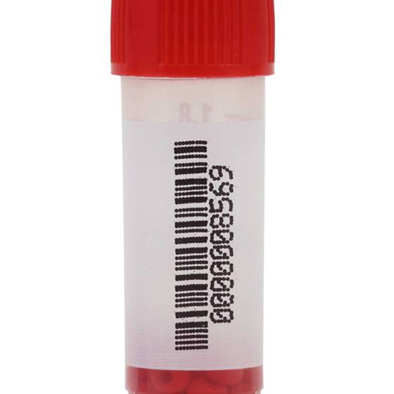 Cryobank ar svītrkodu, sarkans, 80 kriostobriņi