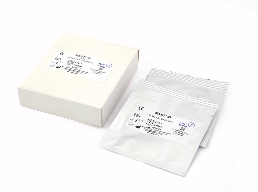 MAST®-ID Intralactam Circles, 10 diskelių