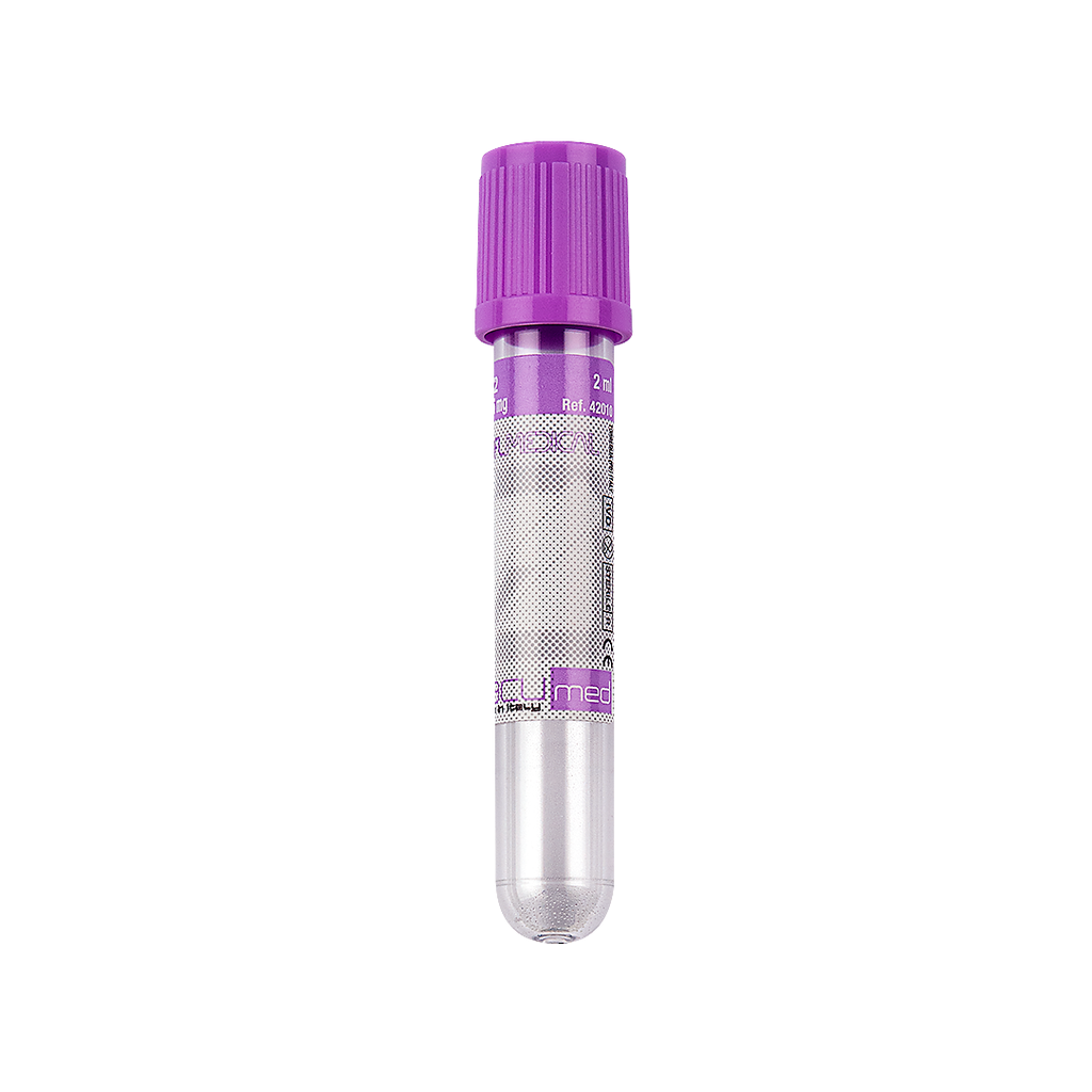 [42010] Vacumed® K2 EDTA blood collection tube, 2 mL