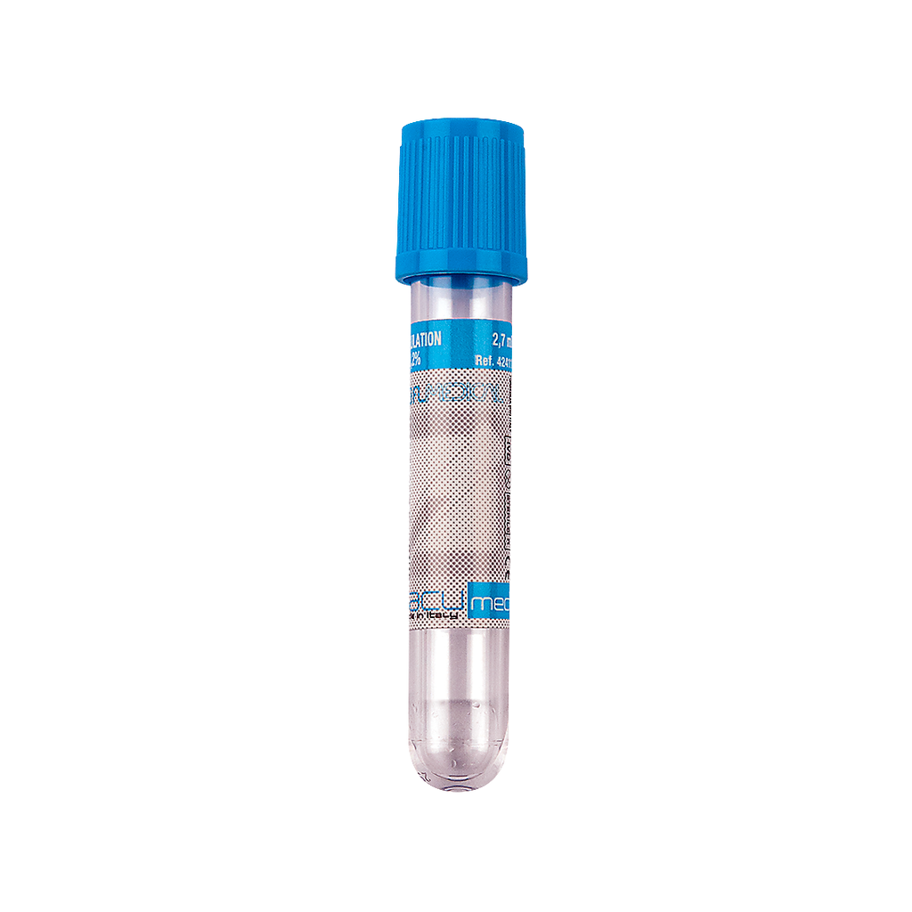 [42412] Vacumed® koagulācijas stobriņš ar 3,2 % nātrija citrātu, 3,6 ml asiņu