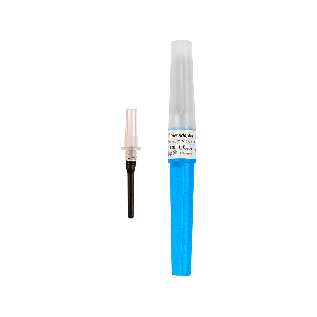 Vacumed® Tech Luer adapter, 20G, sterile