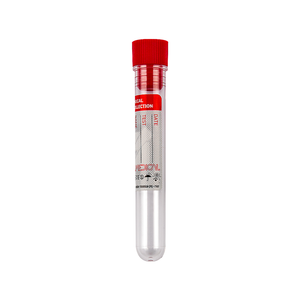 Polystyrene test tube, 4 mL, 13 × 75 mm, cylindrical, bulk