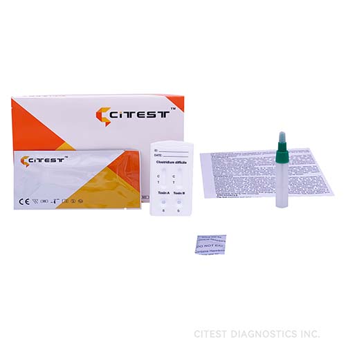 [ICDT-625B] Clostridium difficile Toxin A +Toxin B Combo ātrā testa kasete